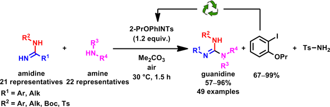 Guanidine Synthesis Use Of Amidines As Guanylating Agents Advanced Synthesis Catalysis X Mol