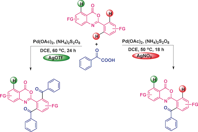 Palladium Catalyzed Decarboxylative Selective Acylation Of 4h Benzo D 1 3 Oxazin 4 One Derivatives With A Oxo Carboxylic Acids Via Preferential Cyclic Imine N Directed Aryl C H Activation Advanced Synthesis Catalysis X Mol