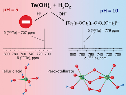 Peroxide Coordination Of Tellurium In Aqueous Solutions Chemistry A European Journal X Mol