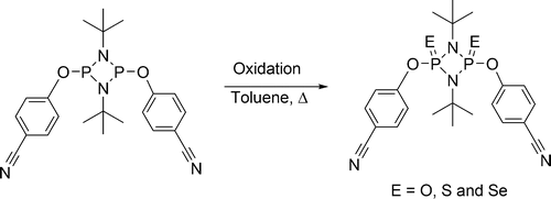 Synthesis And Hydrolytic Studies On The Air Stable 4 Cn Pho E P M Ntbu 2 E O S And Se Cyclodiphosphazanes Inorganic Chemistry X Mol