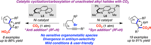 Ni-Catalyzed Divergent Cyclization/Carboxylation of Unactivated Primary ...