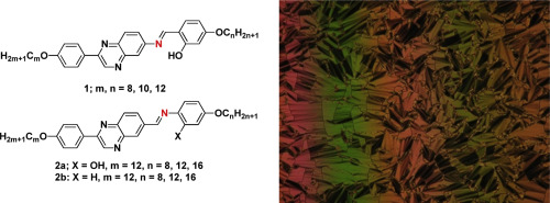 Mesogenic Heterocycles Derived From Quinoxaline Schiff Bases Tetrahedron X Mol