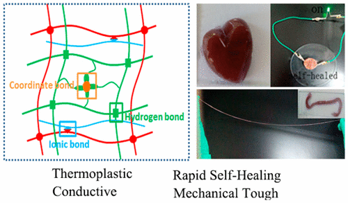 An Electrically and Mechanically Autonomic Self-healing Hybrid Hydrogel ...