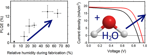 The Importance of Moisture in Hybrid Lead Halide Perovskite Thin Film ...