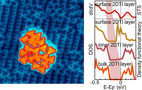 Electronic Structure Of The Dark Surface Of The Weak Topological ...