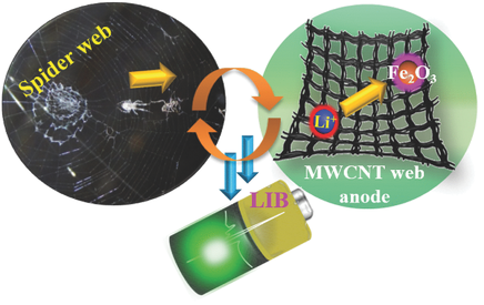 Biomimetic Spider‐Web‐Like Composites For Enhanced Rate Capability And ...