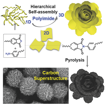 Nitrogen‐Doped Porous Carbon Superstructures Derived From Hierarchical ...