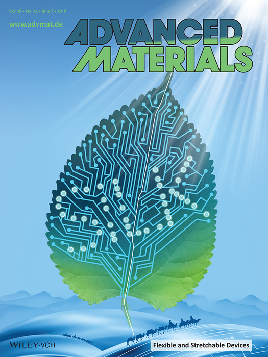 丝素蛋白：用于柔性电子设备的丝素蛋白（Adv。Mater。22/2016）,Advanced Materials - X-MOL