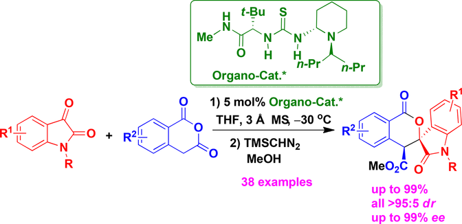 Diastereo‐ And Enantioselective Construction Of Dihydroisocoumarin ...