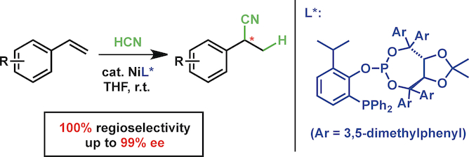 Enantioselective Nickel-Catalyzed Hydrocyanation using Chiral Phosphine ...
