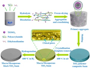 具有3D宏观介孔结构的自浮性两亲性黑色TiO2泡沫作为高效的太阳能驱动光催化剂,Applied Catalysis B ...