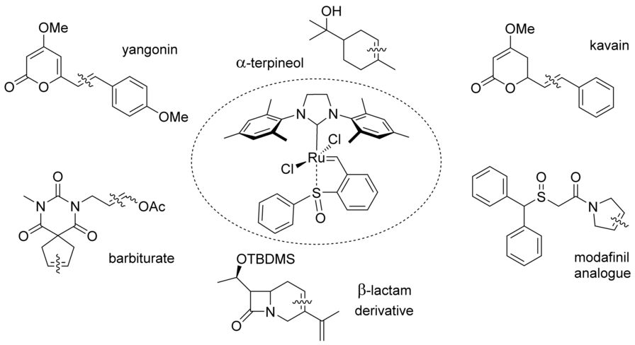 Sulfoxide‐Chelated Ruthenium Benzylidene Catalyst: a Synthetic Study on ...