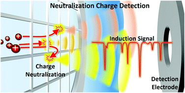 A neutralization charge detection method for detecting ions under ...