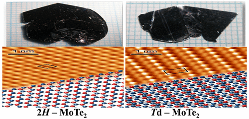 Polymorphic Layered MoTe2 from Semiconductor, Topological Insulator, to ...