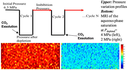 CO2 Exsolution from CO2 Saturated Water: Core-Scale Experiments and ...