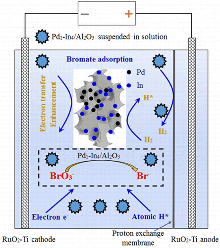 Enhanced Electroreductive Removal of Bromate by a Supported Pd–In ...