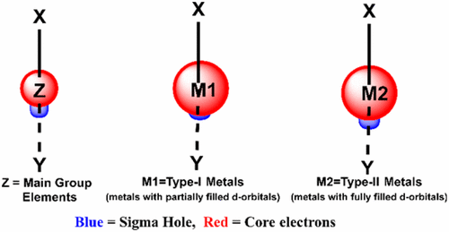 X Z···y弱相互作用中z键的对比行为：z 主族元素与过渡金属 Inorganic Chemistry X Mol