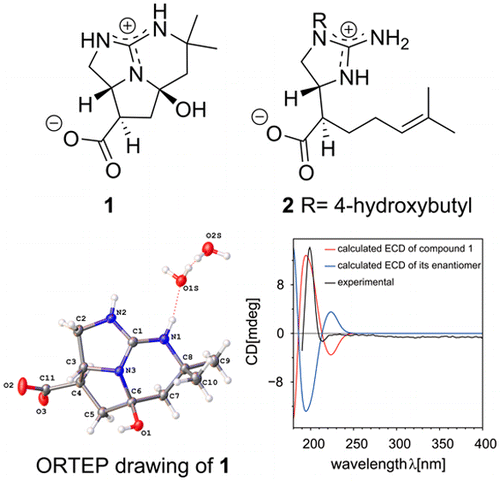 Plantadeprate A, a Tricyclic Monoterpene Zwitterionic Guanidium, and ...