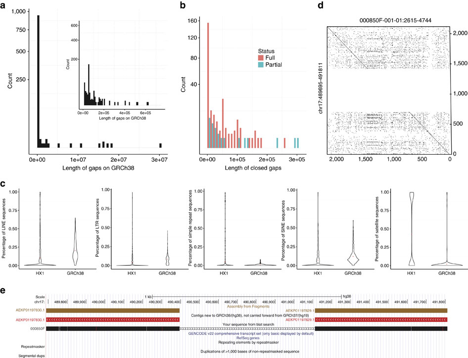 Long-read sequencing and de novo assembly of a Chinese genome.,Nature ...