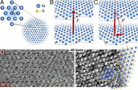 Atomic lattice disorder in charge-density-wave phases of exfoliated ...