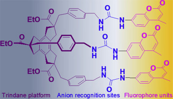 Trindane Novel C3V-symmetric trindane based tripodal anion receptor with tris ...