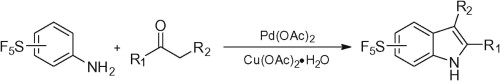 Palladium-Catalyzed Oxidative Synthesis of SF5-Indoles,Tetrahedron ...