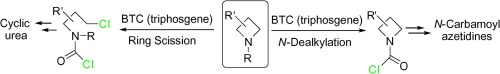 N-烷基氮杂环丁烷与三光气的反应,Tetrahedron Letters - X-MOL