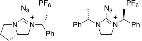 手性2-叠氮基咪唑啉盐的合成，结构与反应：（7aS）-3-叠氮基-5,6,7,7a-四氢-2-[（1R）-1-苯乙基] -1H-吡咯[1,2 ...