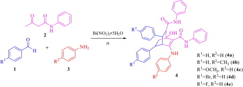 One-pot multicomponent synthesis of highly substituted bicyclo[2.2.2 ...