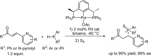 Palladium-catalyzed Enantioselective Hydrophosphination Of Enones For ...