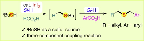 Indium-catalyzed reductive three-component coupling reaction of ...