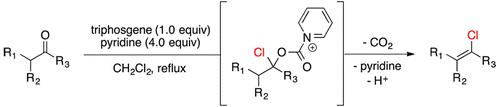 三光气-吡啶活化酮合成氯乙烯,The Journal of Organic Chemistry - X-MOL