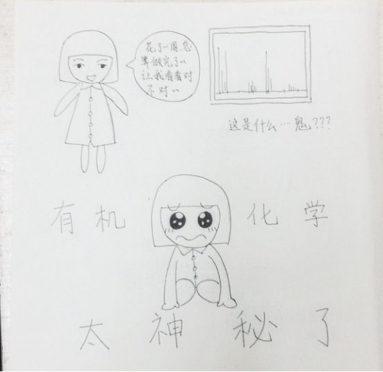 全手绘插图解密化学女汉子的实验室小生活